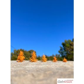 H0 Larch, late autumn, tree seedlings, set-1