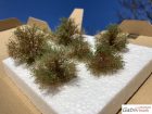 Bushes, medium green, set-1