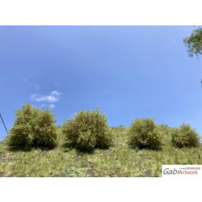 Bushes, light green, set-2