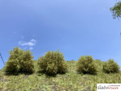 Bushes, light green, set-2