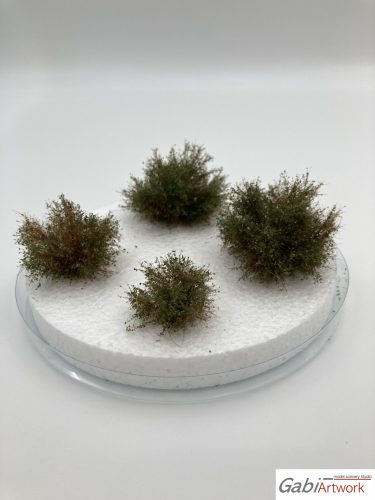 Bushes, medium green, set-2